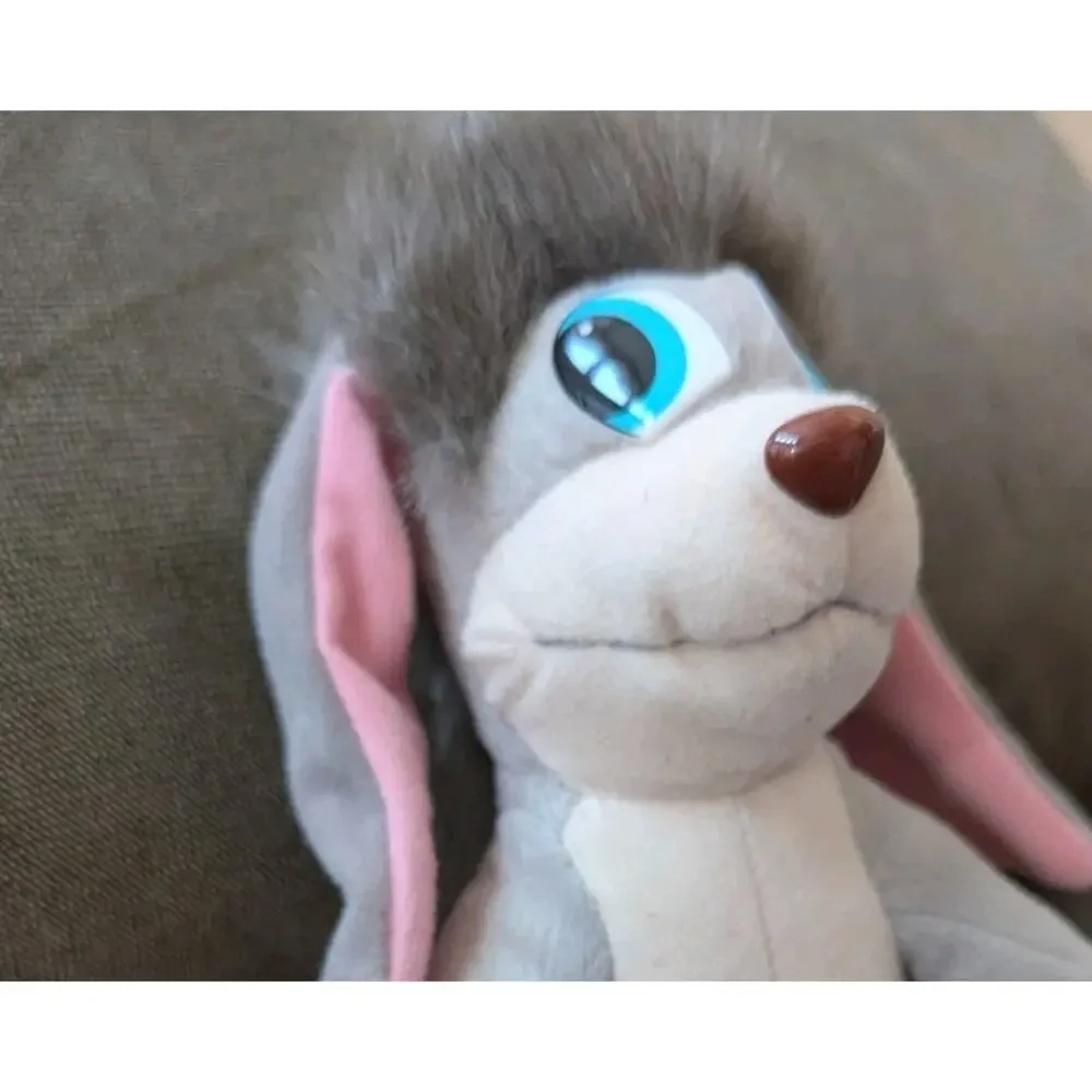 Vintage 1997 Anastasia Pooka Plush Dog Flapping Ears Works Disney Fox 9” 90s Toy
